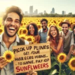 Sunflower Pickup-lines