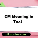 cm meaning in text