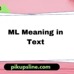 ml meaning in text