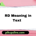 rd meaning in text