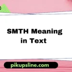 smth meaning in text