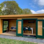 Versatile uses of garden houses From workspace to creative studio